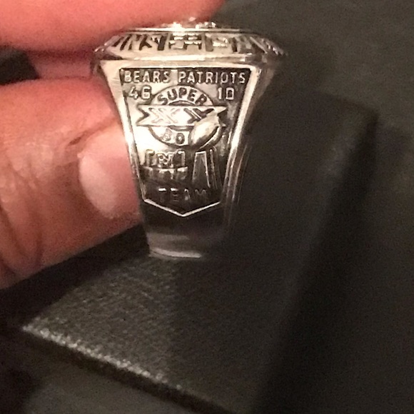 SUPER BOWL XX 1985 WALTER PAYTON CHICAGO BEARS CHAMPION MVP HAND MADE RING &BOX! - Picture 10 of 12